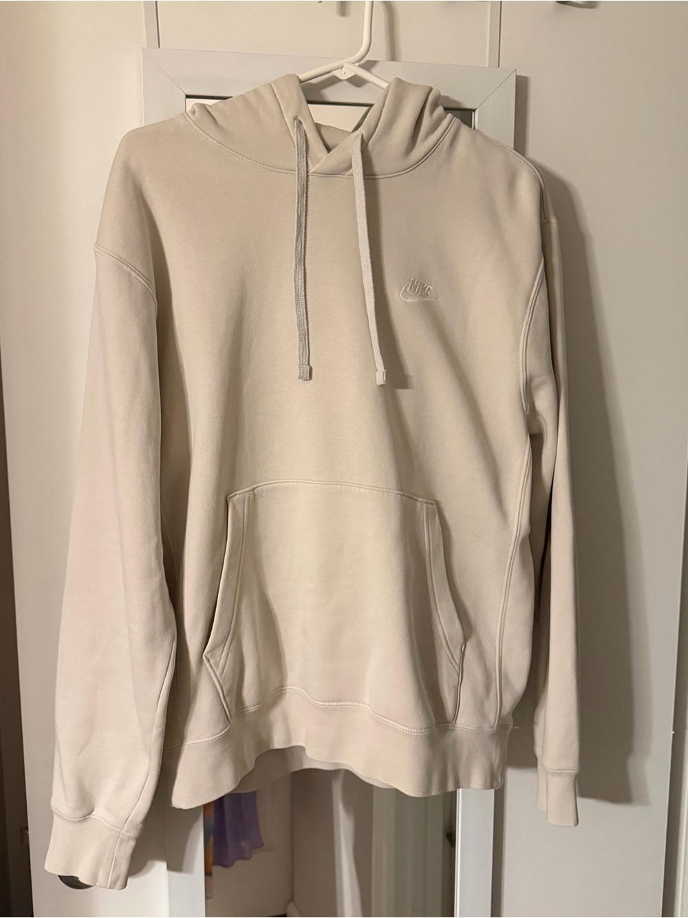 Nike Off-White Pullover Hoodie And Jogger Set